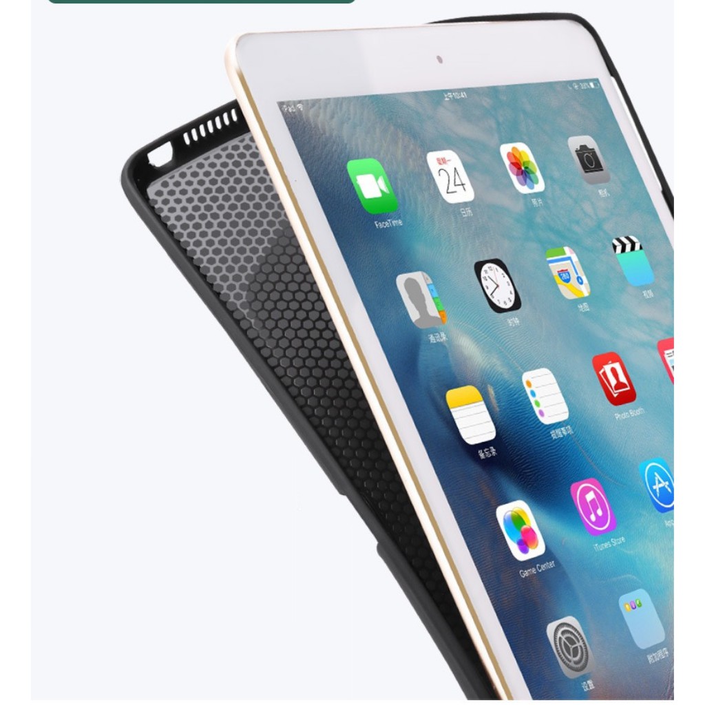 Bao da ipad silicon Vân da cừu cực chất ốp ipad Pro 11/9.7/10.5/10.2 gen 7/8/Air 2/Air 1...MART CASE | BigBuy360 - bigbuy360.vn