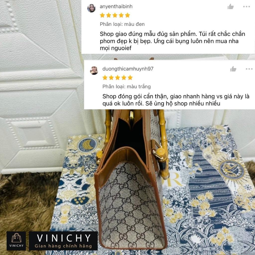 Túi xách quai xách nữ, túi tone, đi chơi, đi học, công sở VINICHY, da đẹp cao cấp size 25cm HA086