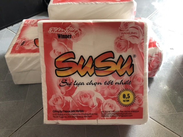 Khăn giấy rút SuSu (500gr)