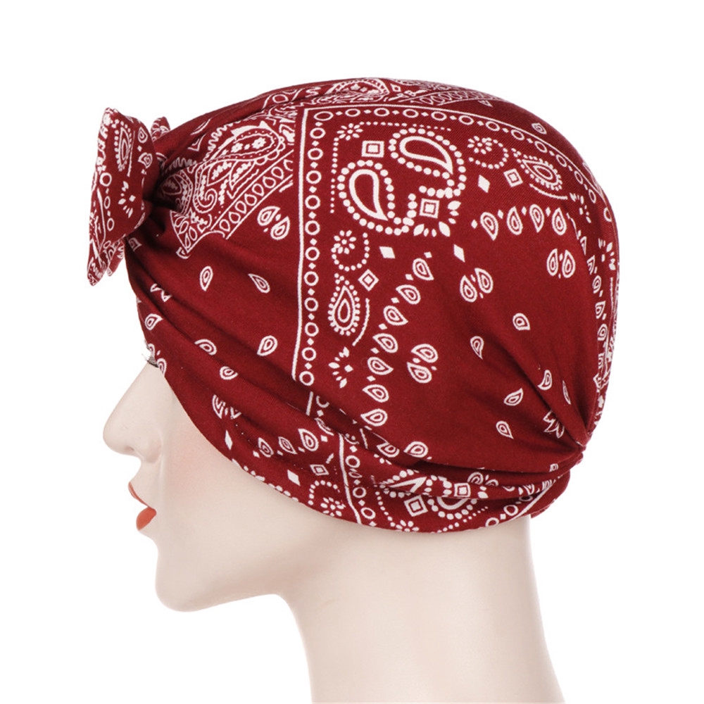 Mũ trùm đầu co giãn phong cách Hồi giáo cho nữ