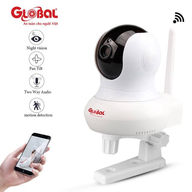Camera WiFi Global Việt Nam Quay 360 Độ Full HD