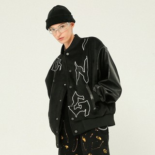 VARSITY JACKET - ÁO KHOÁC TAY DA VJ11