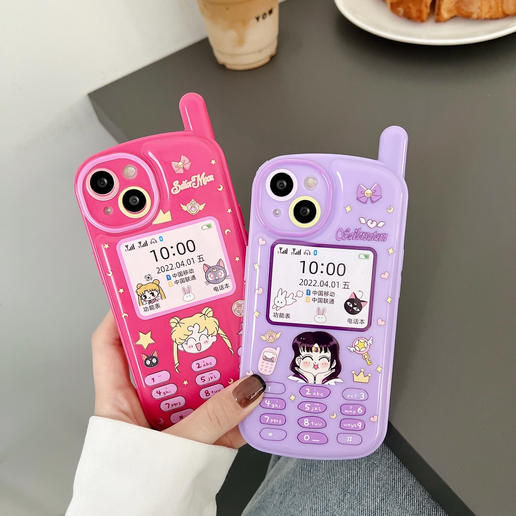 Ốp Điện Thoại Tpu In Hình Chó Hồng Thiết Kế Thời Trang Chống Sốc Cho iPhone 14 / 13 / 12 / 11 / XS