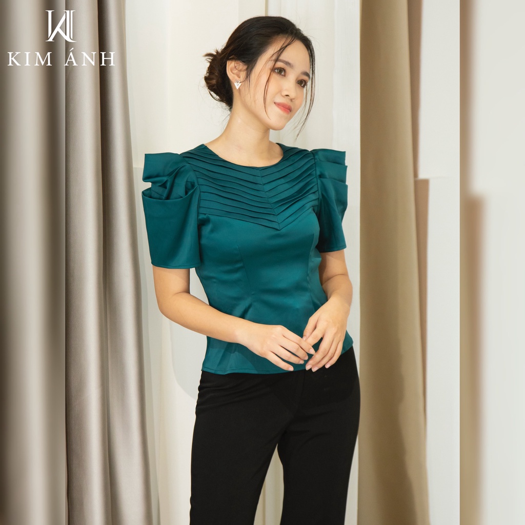 Áo Sơ Mi Nữ Công Sở , Áo Sơ Mi Kiểu Nữ Đep Kim Ánh | BigBuy360 - bigbuy360.vn