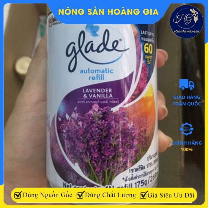 LÕI THAY THẾ MÁY XỊT TỰ ĐỘNG GLADE THÁI LAN 175 ML