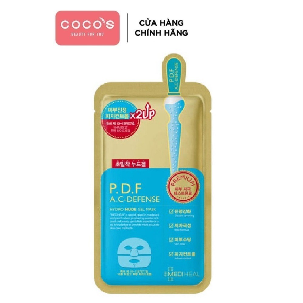 Mặt Nạ Thạch Mát Lạnh Làm Dịu Da, Thẩm Thấu Dưỡng Chất Mediheal 30g - P.D.F A.C Defense Nude Gel