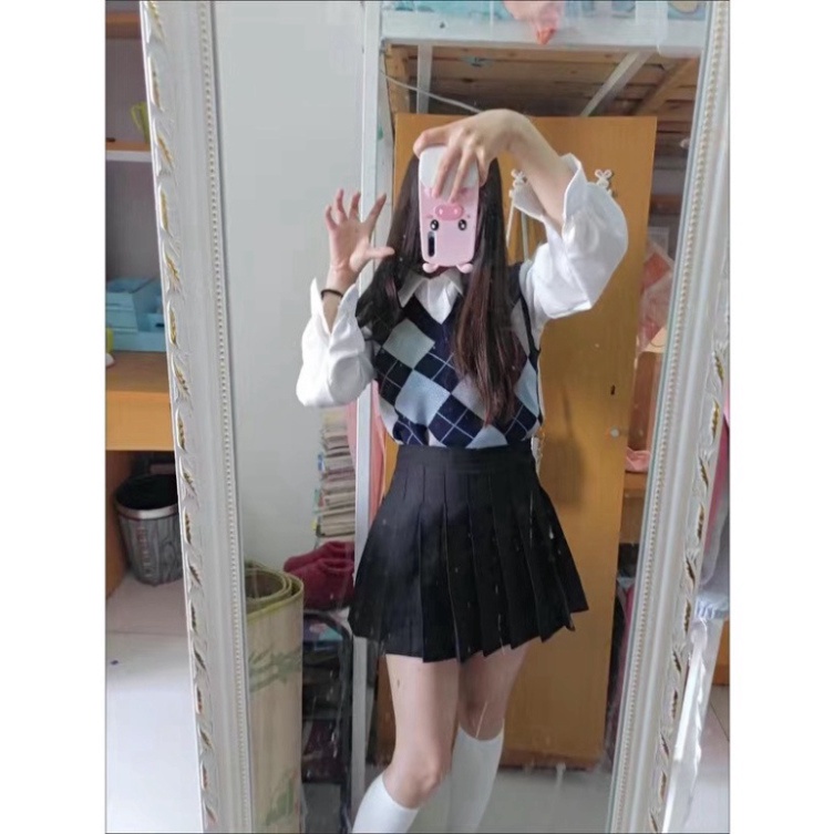 Áo gile len nữ, áo len dệt kim phong cách hàn quốc cực xinh cho chị em Hàng Mới Về Hàng New | BigBuy360 - bigbuy360.vn