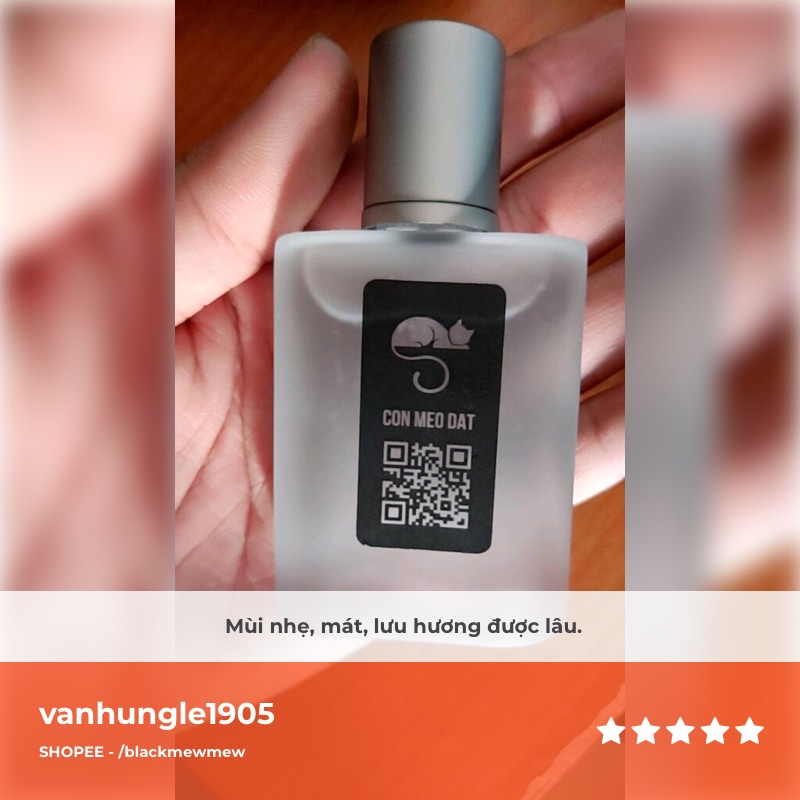 Gentley Grey Storm - Nước hoa chế tác Con Mèo Đất