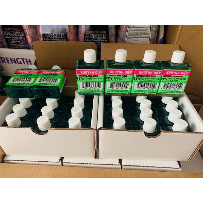 Dầu khuynh diệp Mỹ được tinh chết từ Tea Tree Oil & Khuynh Diệp.
