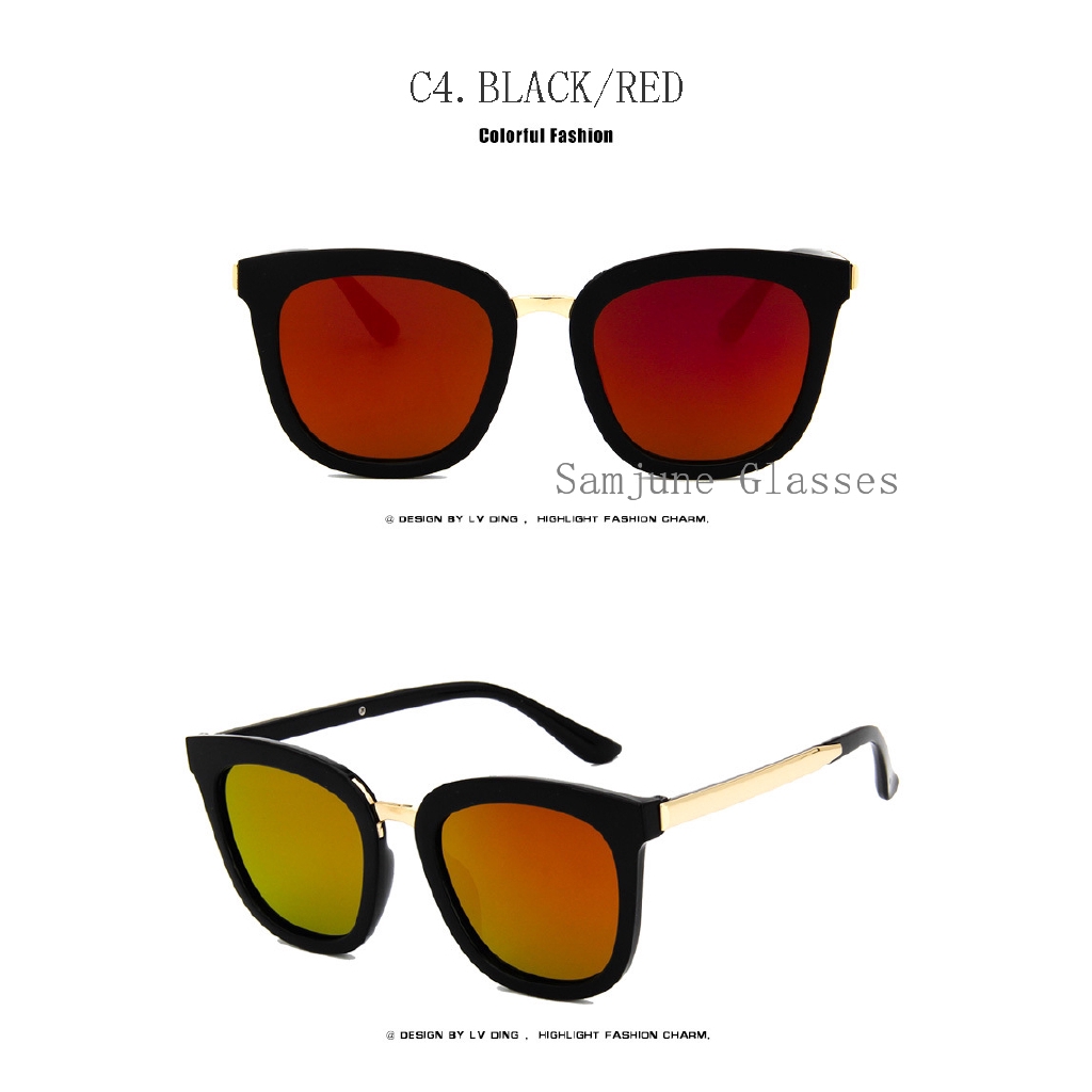 Kính mát Samjune gọng mắt mèo thời trang Vintage cho nữ