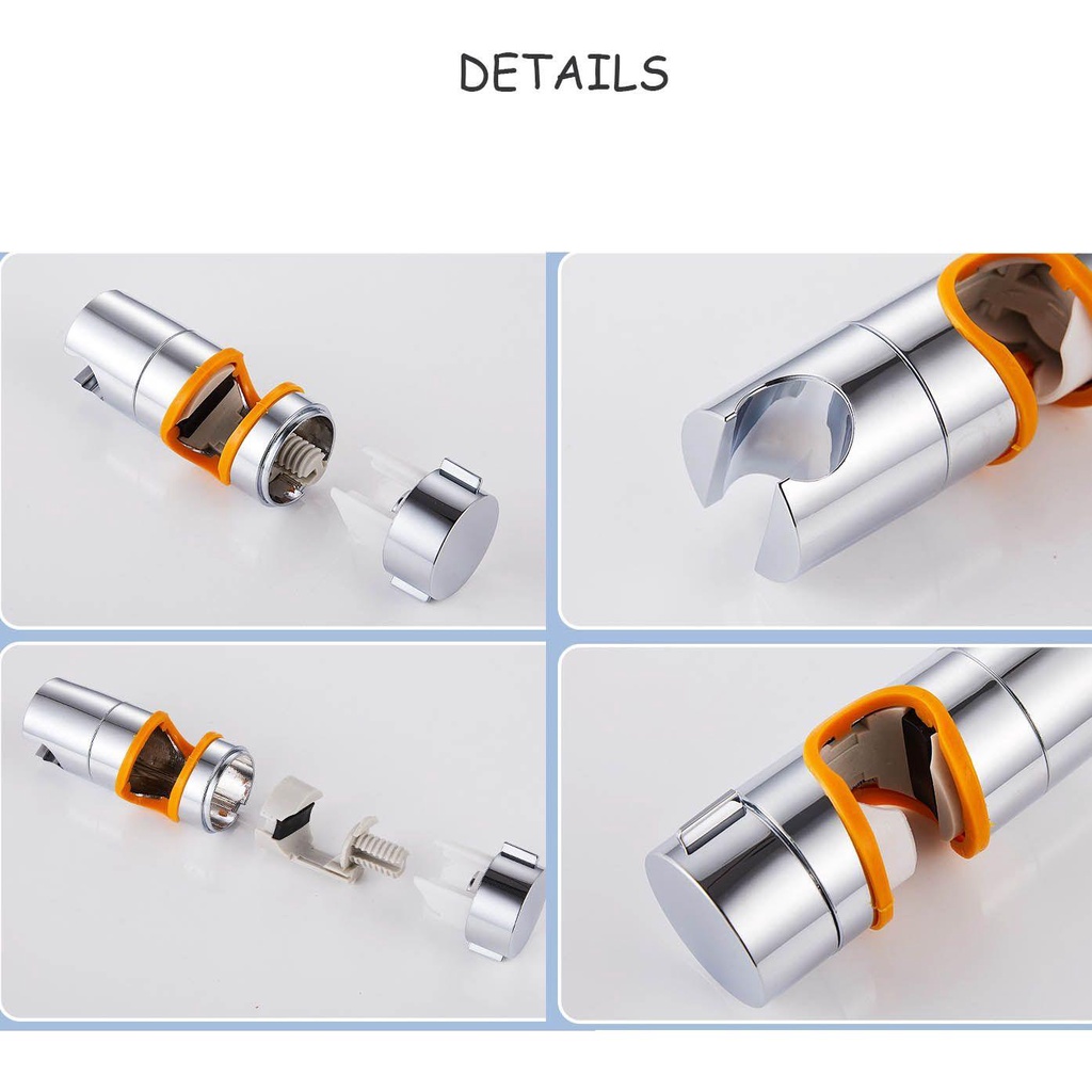 Giá Đỡ Vòi Hoa Sen Bằng Chrome Có Thể Điều Chỉnh Tiện Dụng