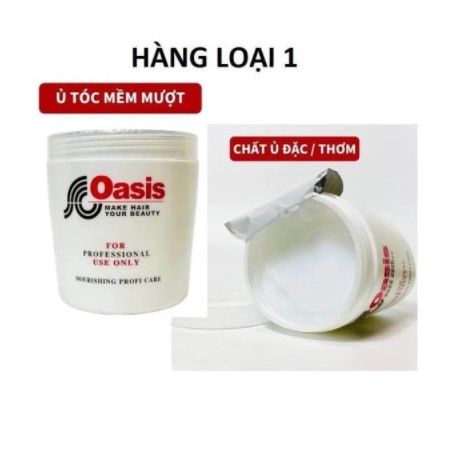 Ủ Tóc Oasis Siêu Mượt 1000ml HÀNG LOẠI 1