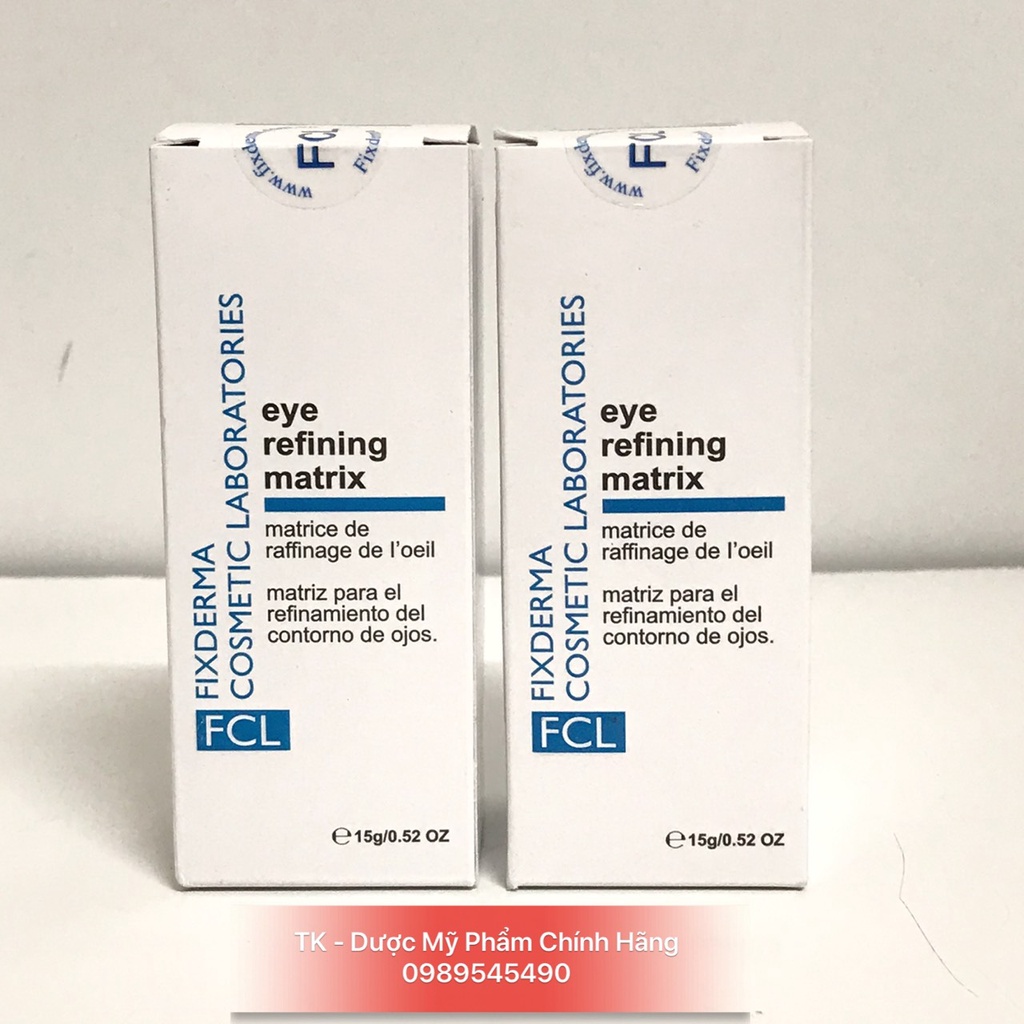 Gel FCL Eye Refining Matrix Dưỡng Da, Giảm Quầng Thâm, Nếp Nhăn Vùng Mắt - 15g