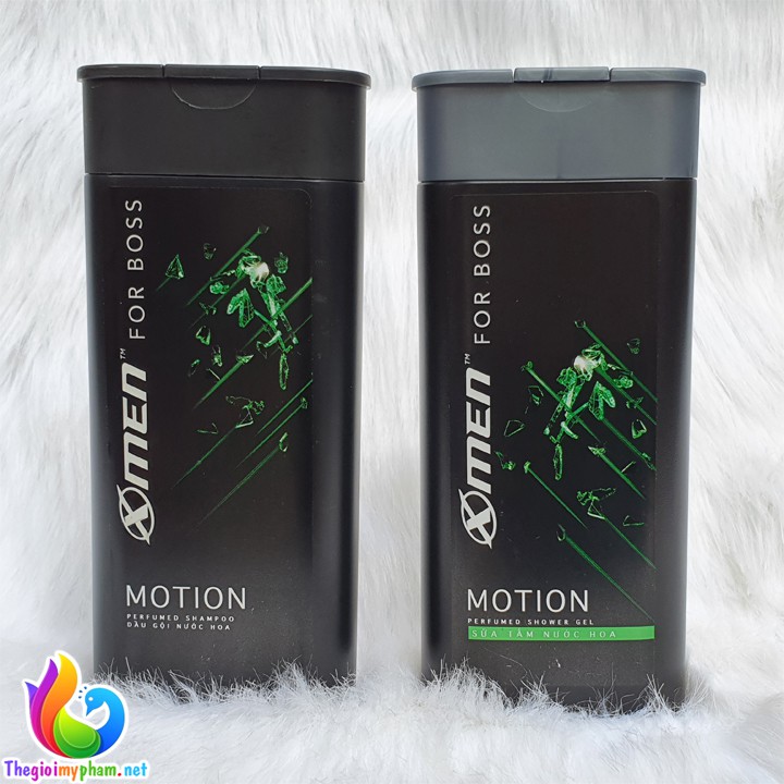 Combo Dầu Gội + Sữa Tắm XMen For Boss Motion 180g