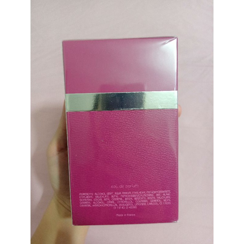 Nước hoa nữ xách tay Pháp intimacy pink