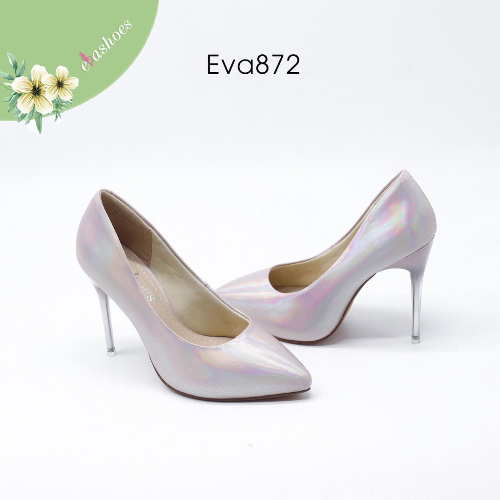 Giày Cao Gót Nữ Da Bóng Đế 9cm Evashoes - EVA872