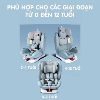 Ghế ngồi ô tô trẻ em doux dx-1131 quay 360 độ isofix - ảnh sản phẩm 4