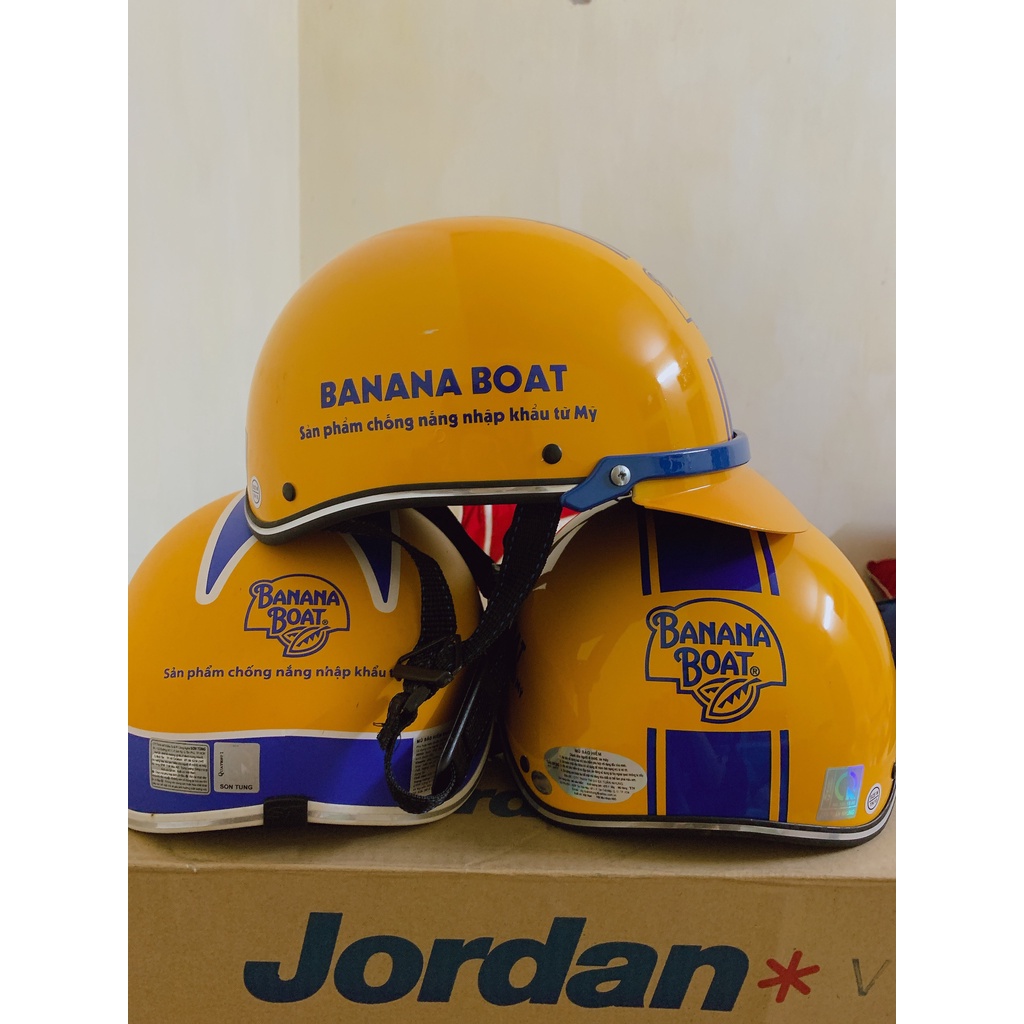 MŨ BẢO HIỂM BANANA BOAT DÀNH CHO NGƯỜI ĐI MOTO XE MÁY