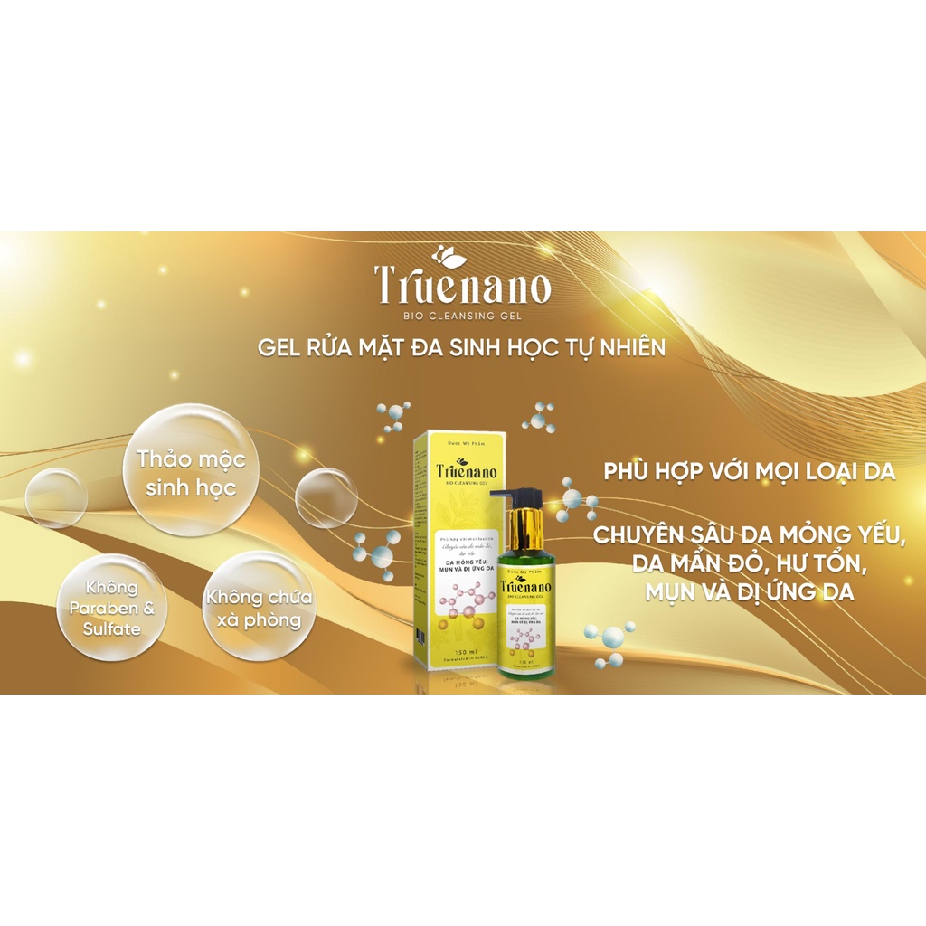 TRUENANO - BIO CLEANSING GEL  150ML