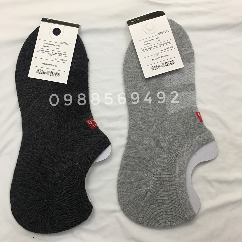COMBO 10 ĐÔI Tất lười ngắn nam nữ chất cotton thấm hút co giãn tốt kháng khuẩn chống hôi chân