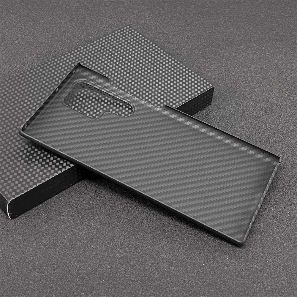 Ốp Điện Thoại Sợi Carbon Từ Tính Chất Lượng Cao Bảo Vệ Ống Kính Máy Ảnh Cho Samsung Galaxy S22 Ultra S22 Plus