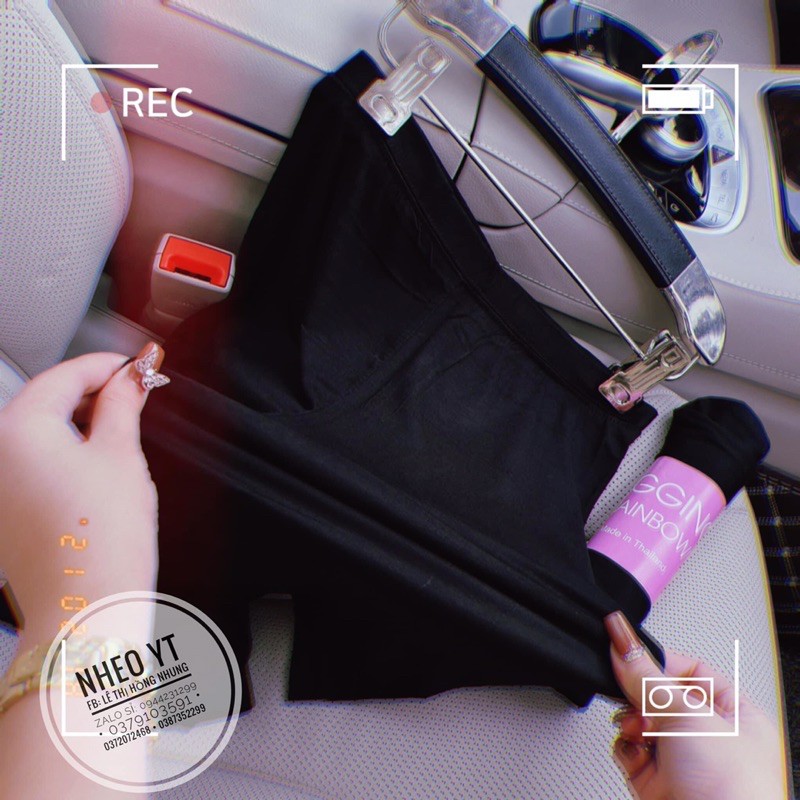 Quần Ngố Legging Cuộn Giấy Tím Co Giãn Tốt | BigBuy360 - bigbuy360.vn