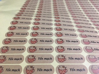 Combo 1000 tem dán Mask - Mỹ phẩm