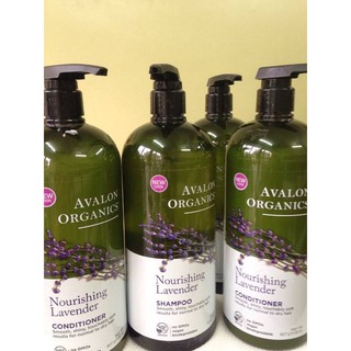 Dầu Gội Đầu Hữu Cơ Nourishing Lavender Avalon 946mL