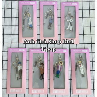 Móc Khoá ACRYLIC KEYRING BTS WORLD OFFCIAL Hàng Chính Hàng Nguyên Seal (K84)