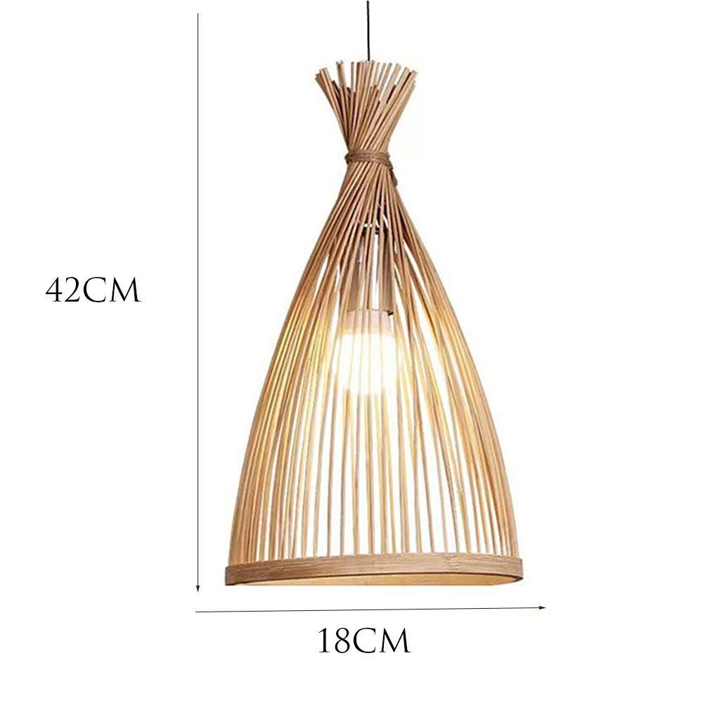 Đèn Treo Trần Nhà Bằng Tre