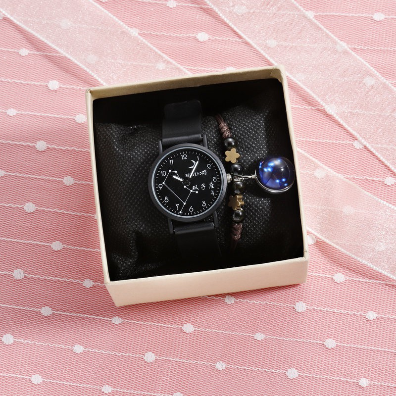 GIÁ SỐC - Đồng hồ thời trang nữ MSTIANQ 12 cung hoàng đạo cực hot, dây silicon, mặt dạ quang tuyệt đẹp ( Mã: AMSHD )