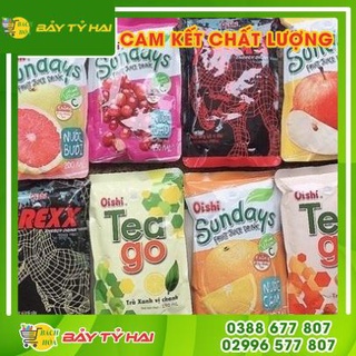 Thùng 10 túi nước uống ép Oshi vị hoa quả