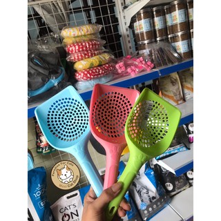 Xẻng nhựa xúc cát vệ sinh cho Mèo lỗ nhỏ