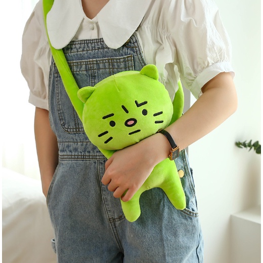 Mèo xanh tay dài Anxious cat G3B35 30cm gấu bông dễ thương