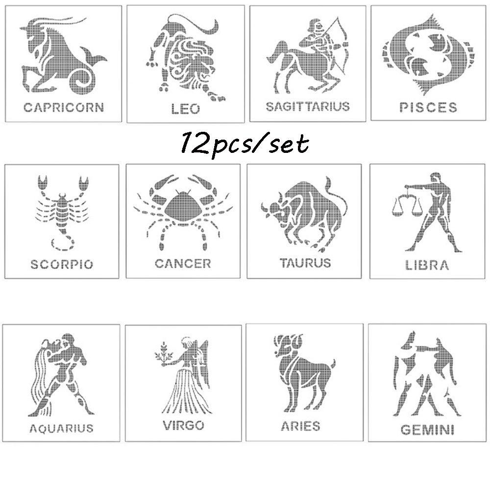 Bộ 12 Khuôn Cắt In Nổi Dùng Trang Trí Album DIY