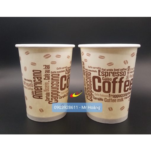 Ly giấy cà phê, trà sữa