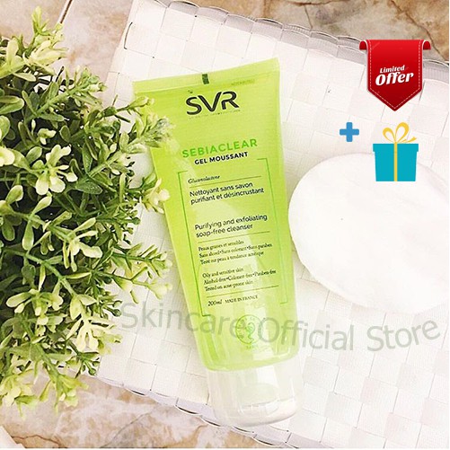  SVR Sữa rửa mặt SVR SEBIACLEAR Gel Moussant 200ml