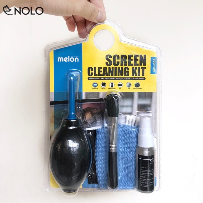 Phụ Kiện 6 Món Vệ Sinh Cleaning Kit Melon Cho Máy Ảnh Máy Tính Màn Hình Có Bóng Thổi Bụi Loại Tốt