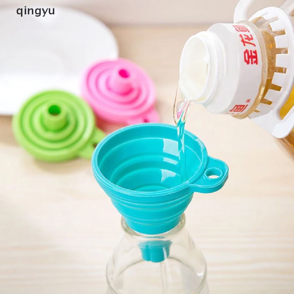 Phễu Silicone Gấp Gọn Mini Tiện Lợi Cho Nhà Bếp