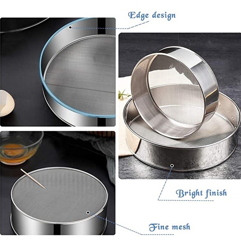 Dụng Cụ Rây Bột 60 Ô Chuyên Dụng
