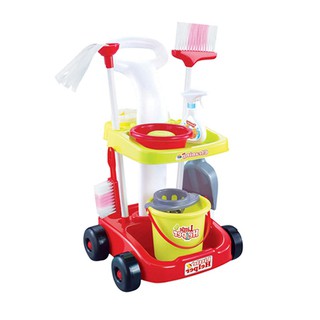Bộ đồ chơi xe đẩy lau dọn vệ sinh