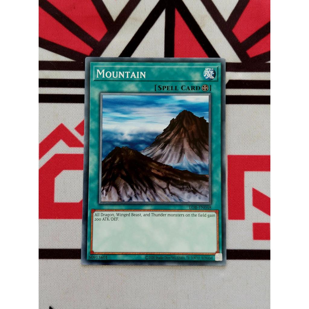 Thẻ Bài Yugioh Spell Mountain - LOB-EN048 - Common