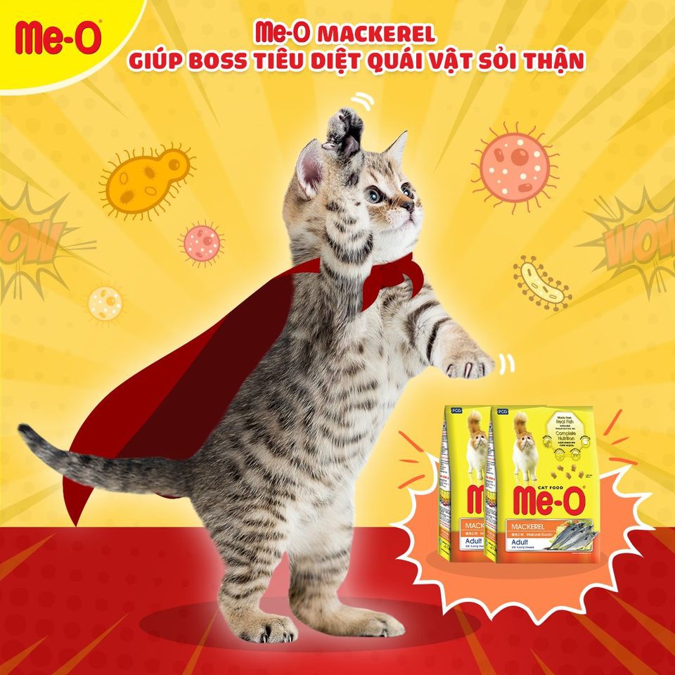 Hạt Me-O Cho Mèo Trưởng Thành