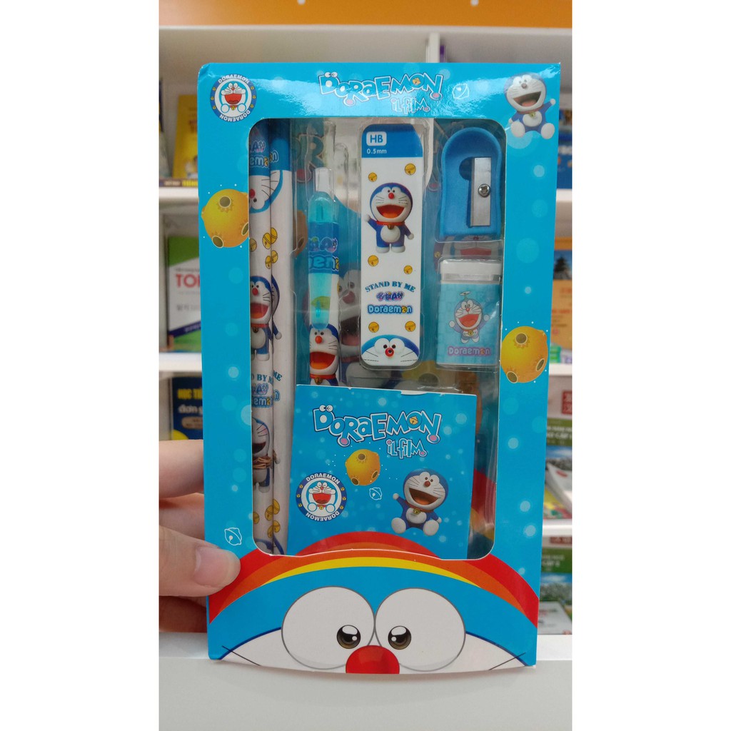 Bộ học cụ học tập 7 món - Doraemon