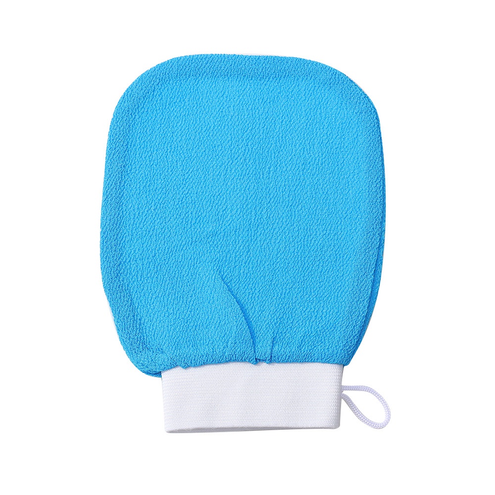 Set 2 Găng tay đi tắm Một Lớp Bằng Xơ Mướp Tiện Dụng