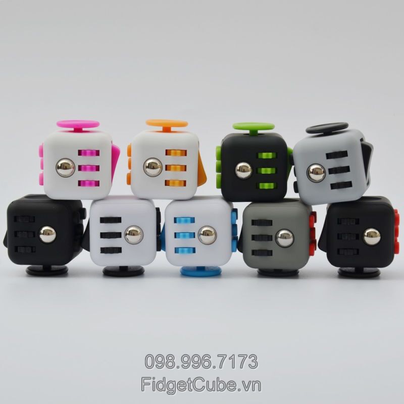 Khối vuông xả stress Magix™ Fidget Cube Màu đen
