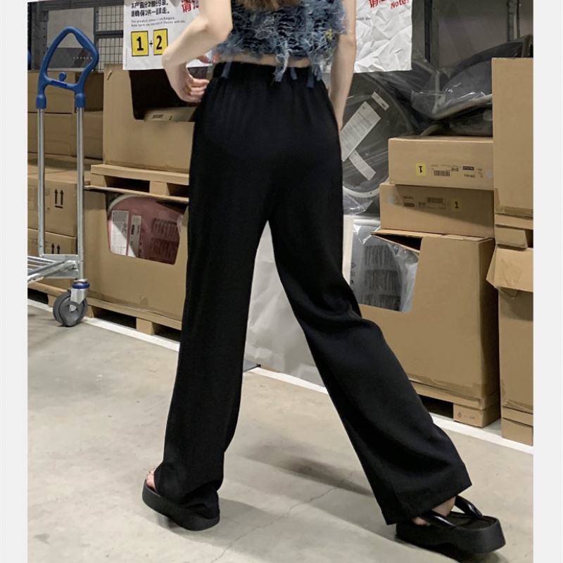 Quần ỐNg RộNg Lưng Cao ThờI Trang Cho Nữ