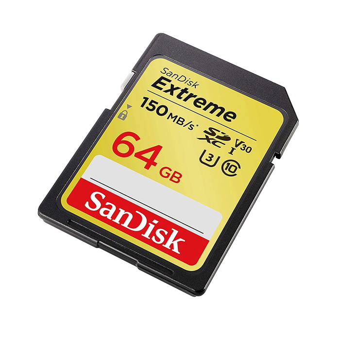 Thẻ Nhớ Sandisk Extreme Uhs I Sdxc 64gb (150mb / Sec