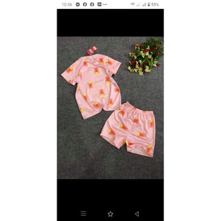 Bộ 3D  MONKEY KIDS bé gái(thaikhangle)