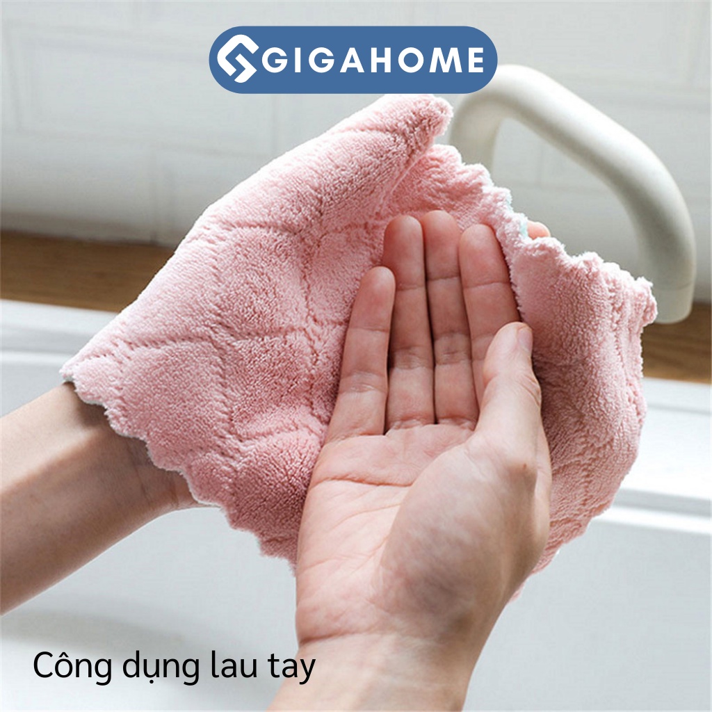 Khăn Lau Nhà Bếp Đa Năng 2 Mặt Siêu Thấm Hút GIGAHOME 5962